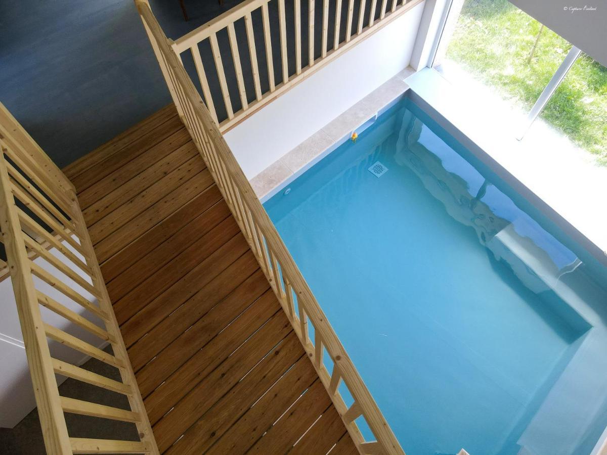 Villa Elegante A Panissieres Avec Piscine Privee Esterno foto