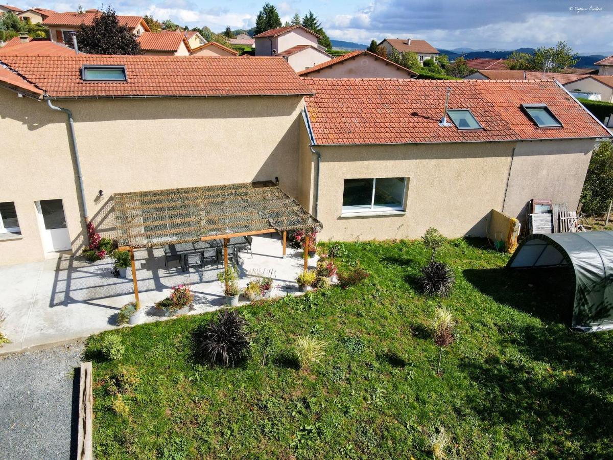 Villa Elegante A Panissieres Avec Piscine Privee Esterno foto